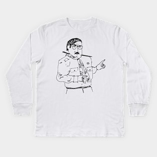 pat butcher – lord of the dance (2) Kids Long Sleeve T-Shirt